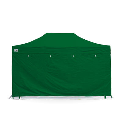 3m x 4.5m Gala Shade Pro Gazebo Green Sidewalls